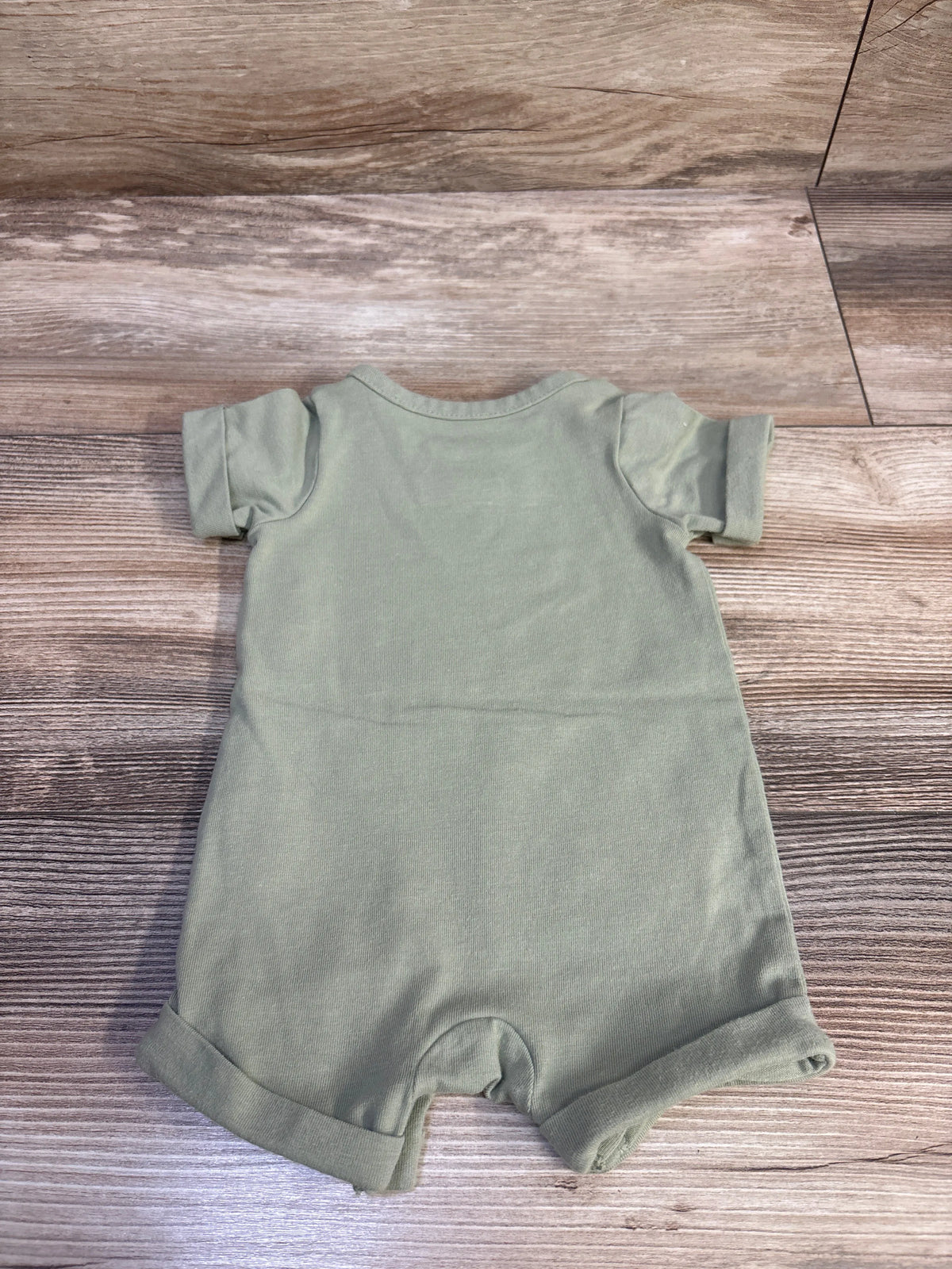 Cat & Jack So Franken Cute Shortie Romper Green sz Newborn