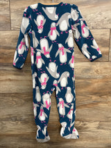 Simple Joys Penguin Blanket Sleeper Blue sz 2T