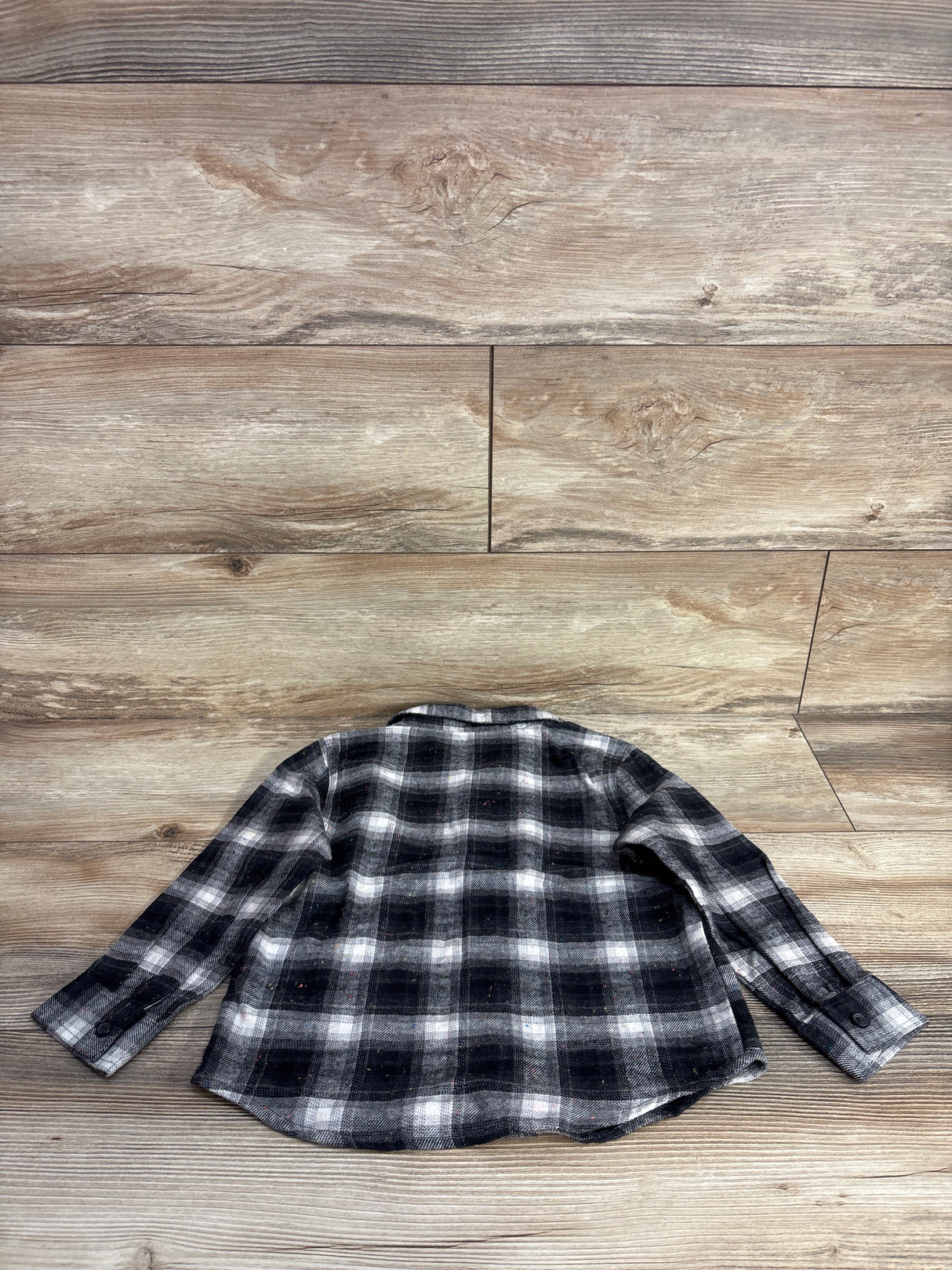Old Navy Long Sleeve Flannel Grey sz 4T