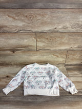 Disney Junior Minnie Mouse Pull Over Sweater White sz 5T