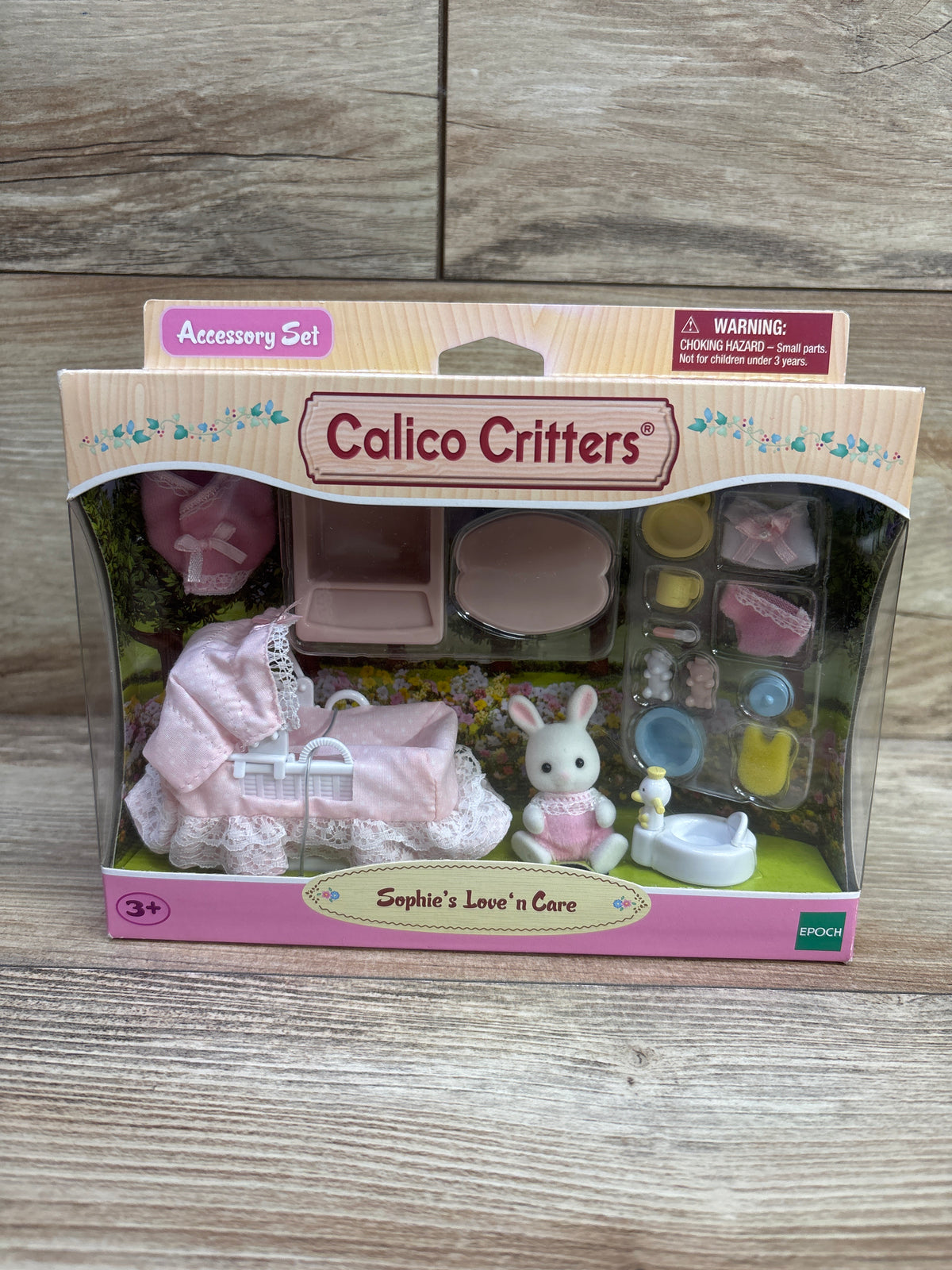 NEW Calico Critters Sophie's Love 'n Care Doll Accessory Set
