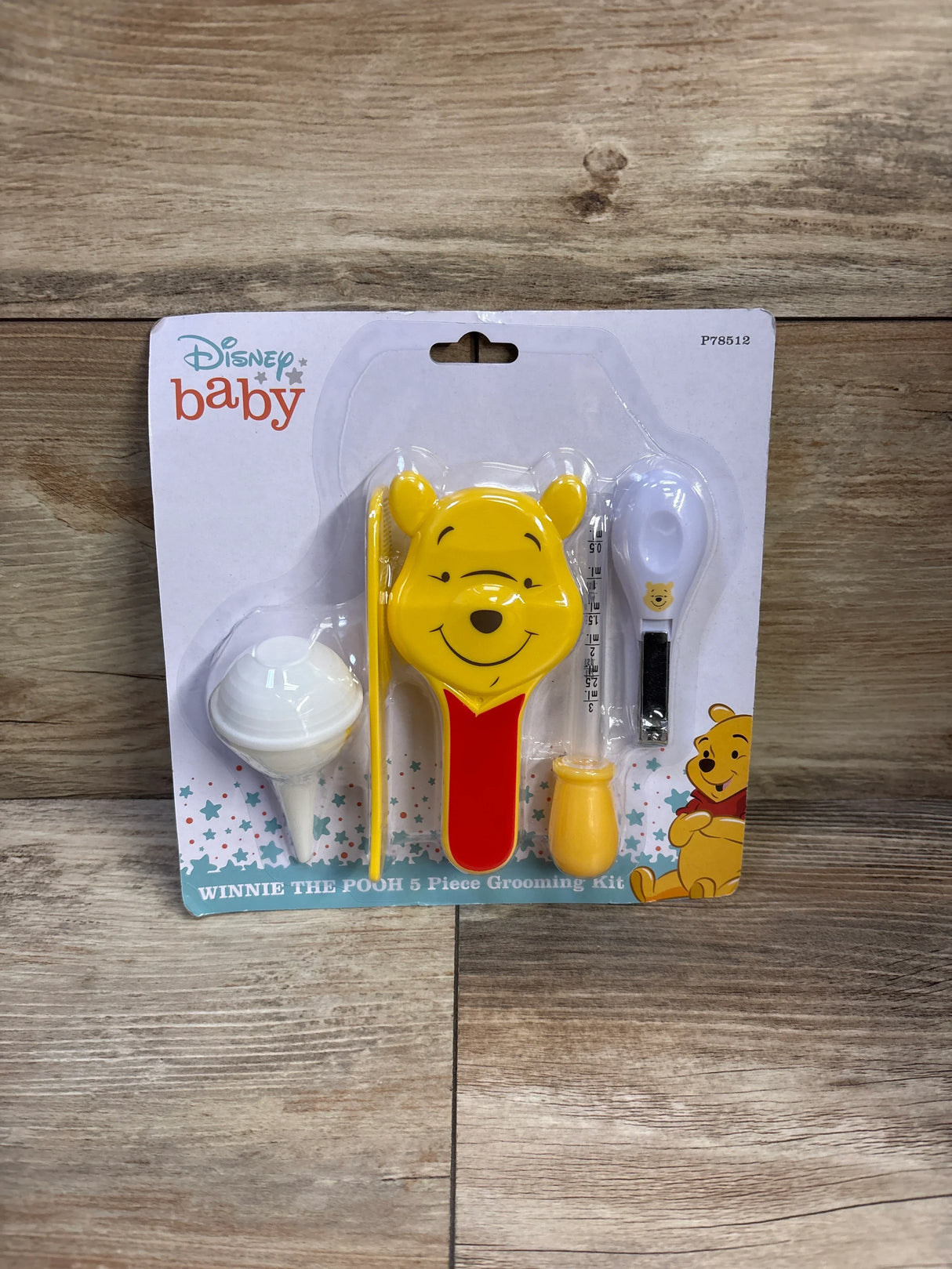 NEW Disney Baby 5pc Winnie The Pooh Grooming Kit