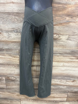 Maternity Flared Active Leggings Green sz Large