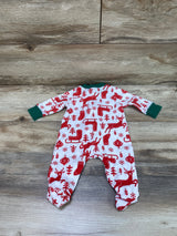 Carter's Holiday Sleeper White sz 3m - Me n Mommy To Be