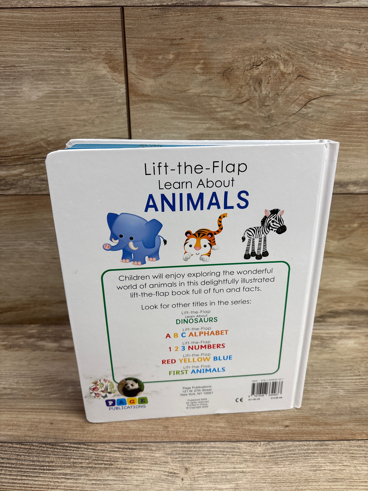 Learn About Animals - Lift the Flap Board Book
