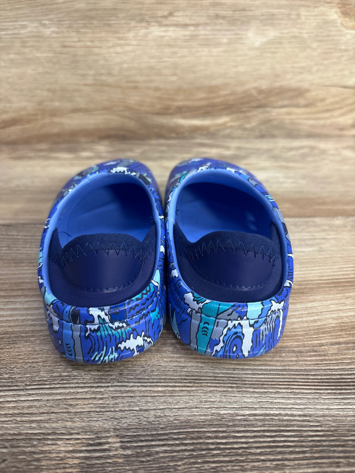 Cat & Jack Rowan Blue Shark Water Shoes sz 7c - Me n Mommy To Be