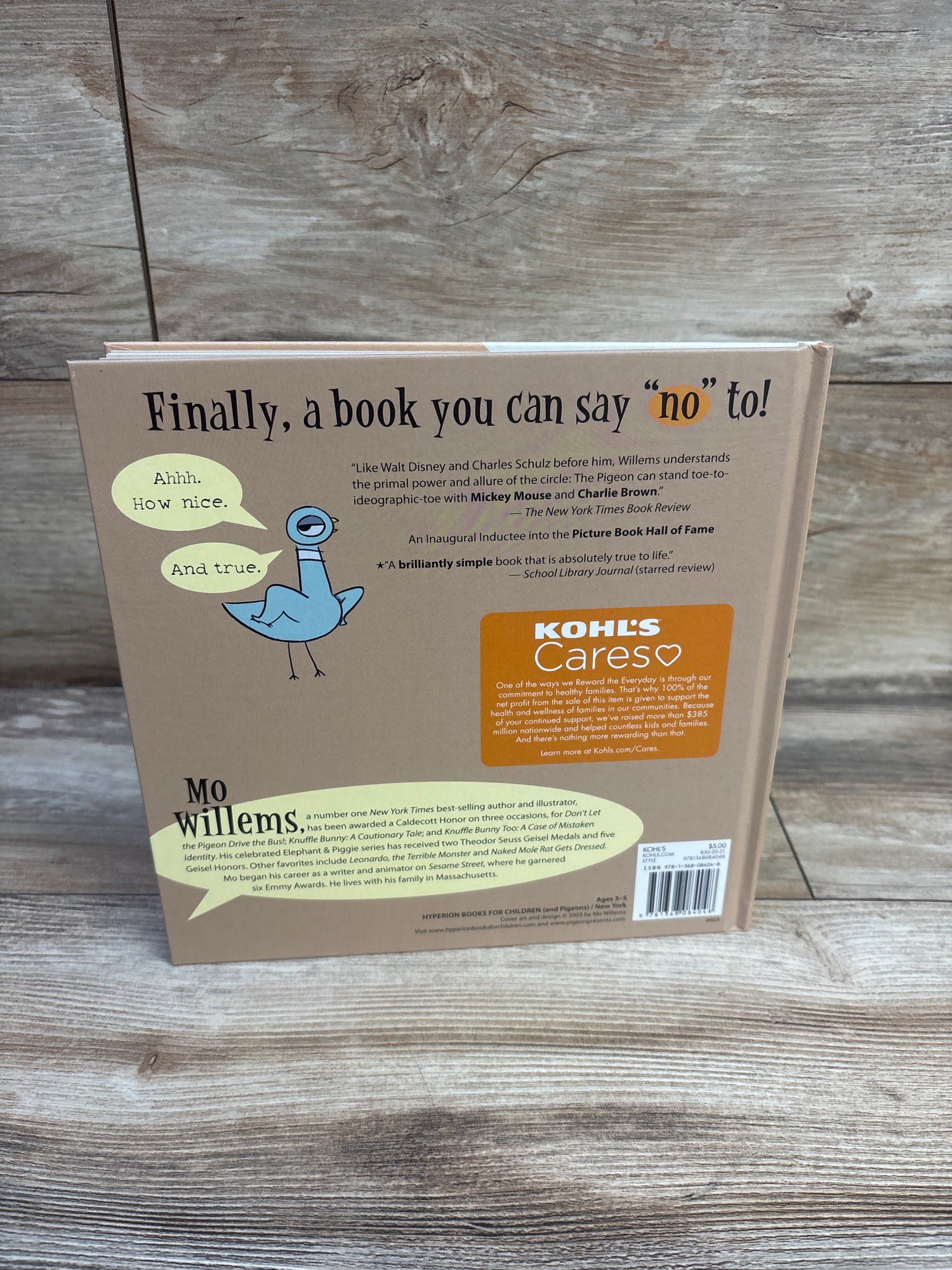 Don't Let the Pigeon Drive the Bus Hardcover Book