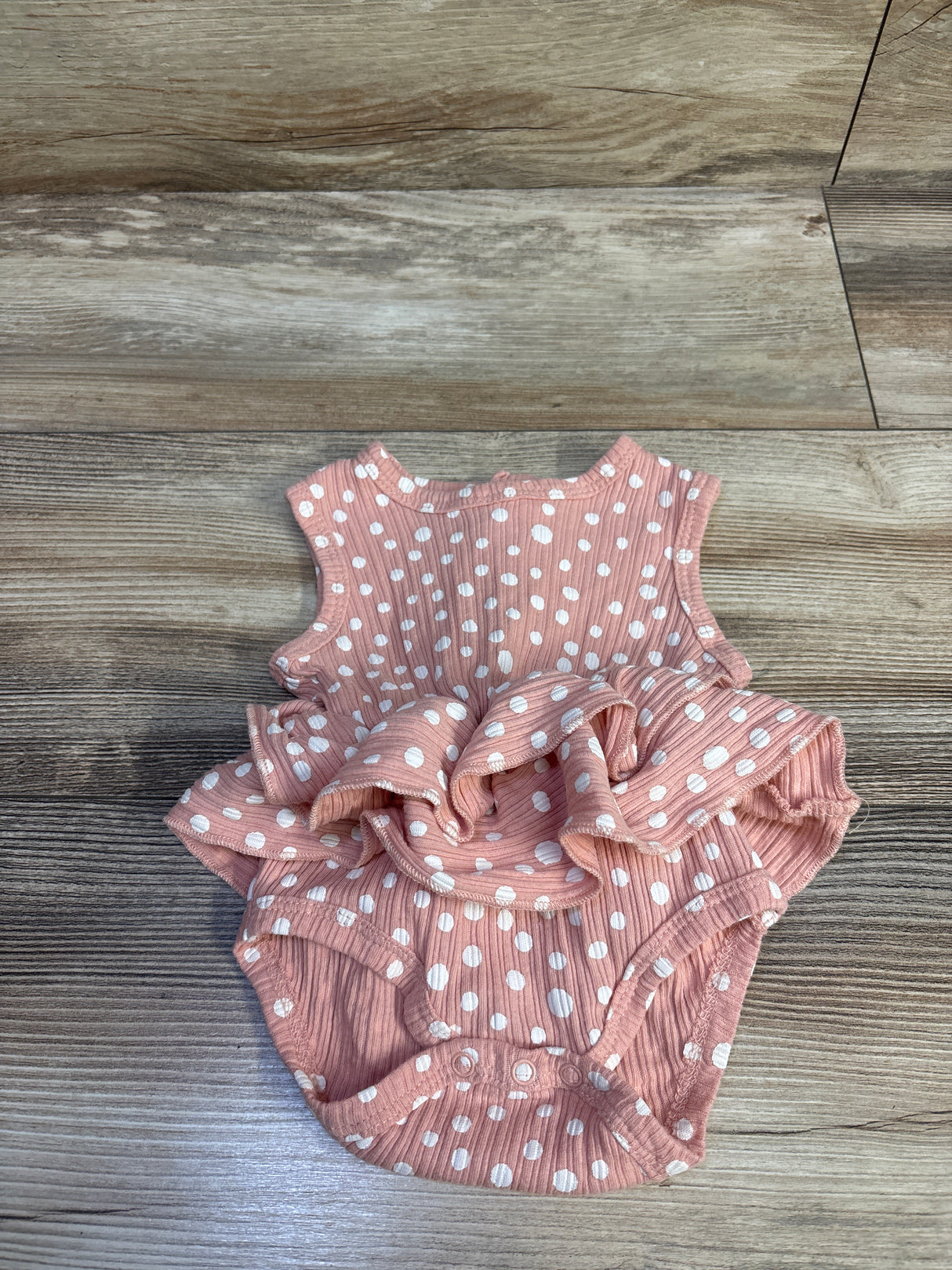 RZ by Rachel Zoe Ribbed Skirted Bodysuit Pink sz 3/6m
