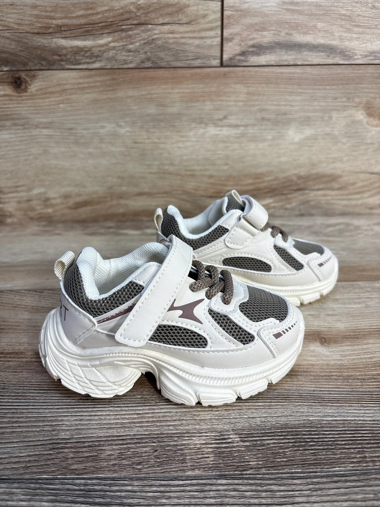 NEW Breathable Mesh Sports Sneakers, Beige sz 7c