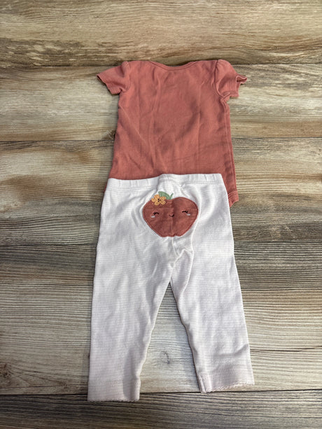 Carter's 2pc Apple Bodysuit & Leggings sz 6m - Me n Mommy To Be