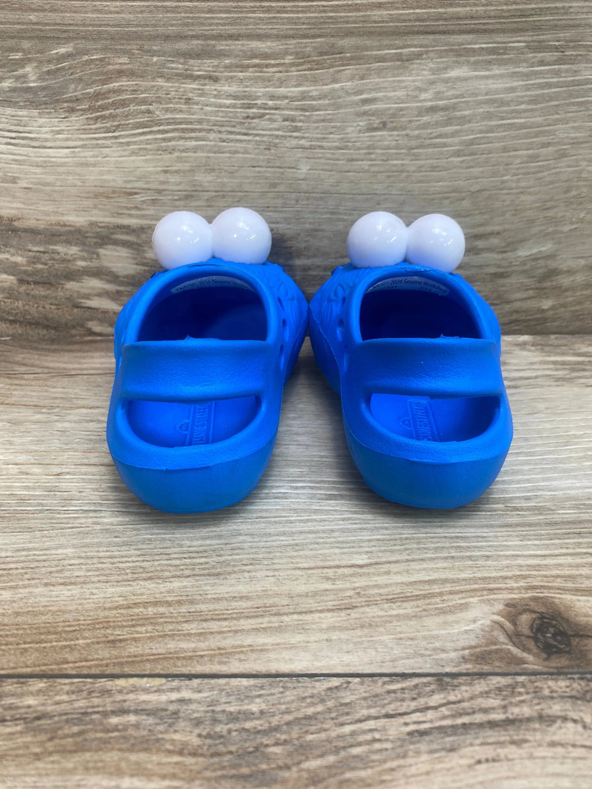 Sesame St. Cookie Monster Blue Clogs sz 3c