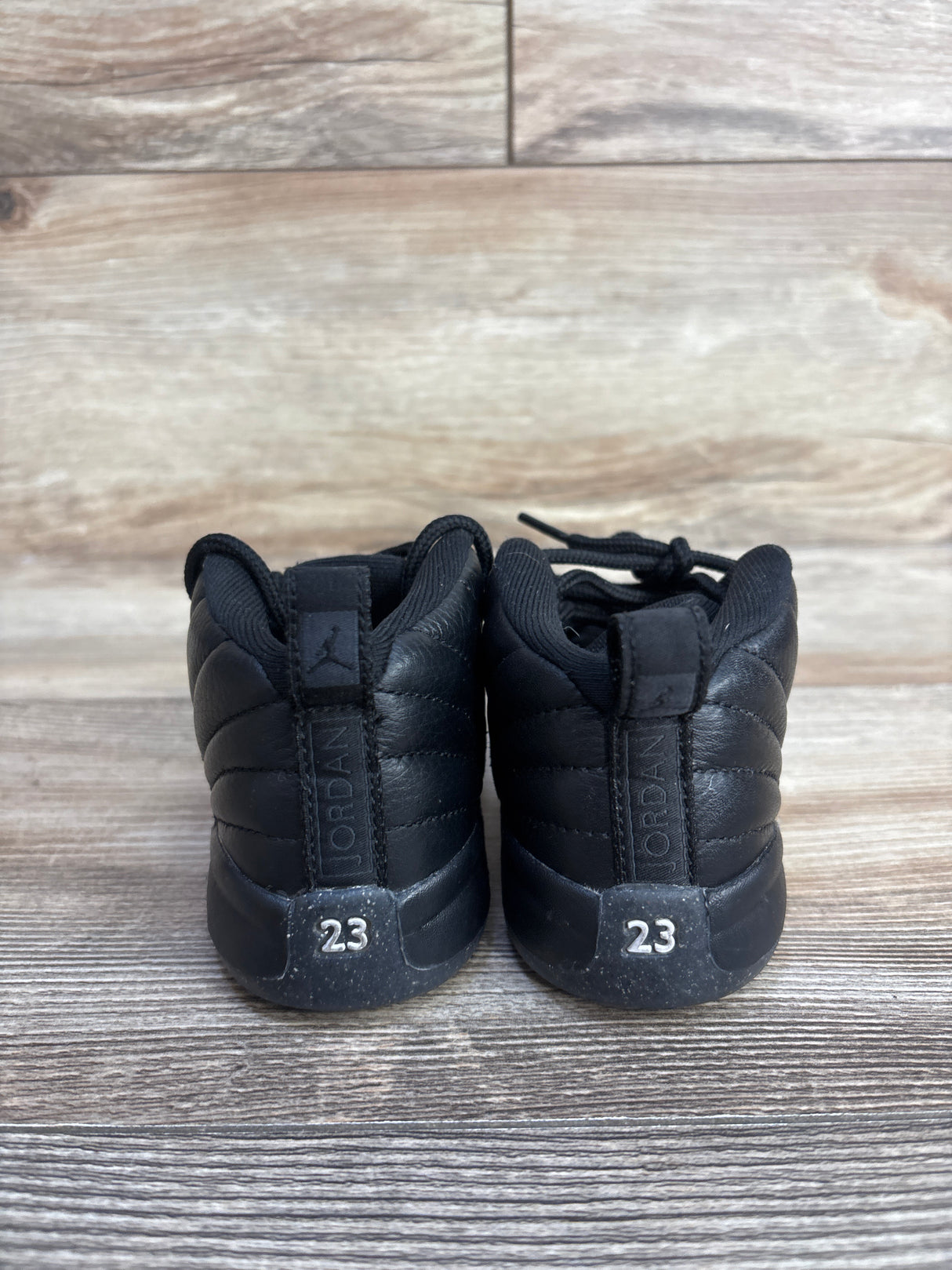 Air Jordan 12 Utility TD 'Grind' Sneakers Black sz 7c