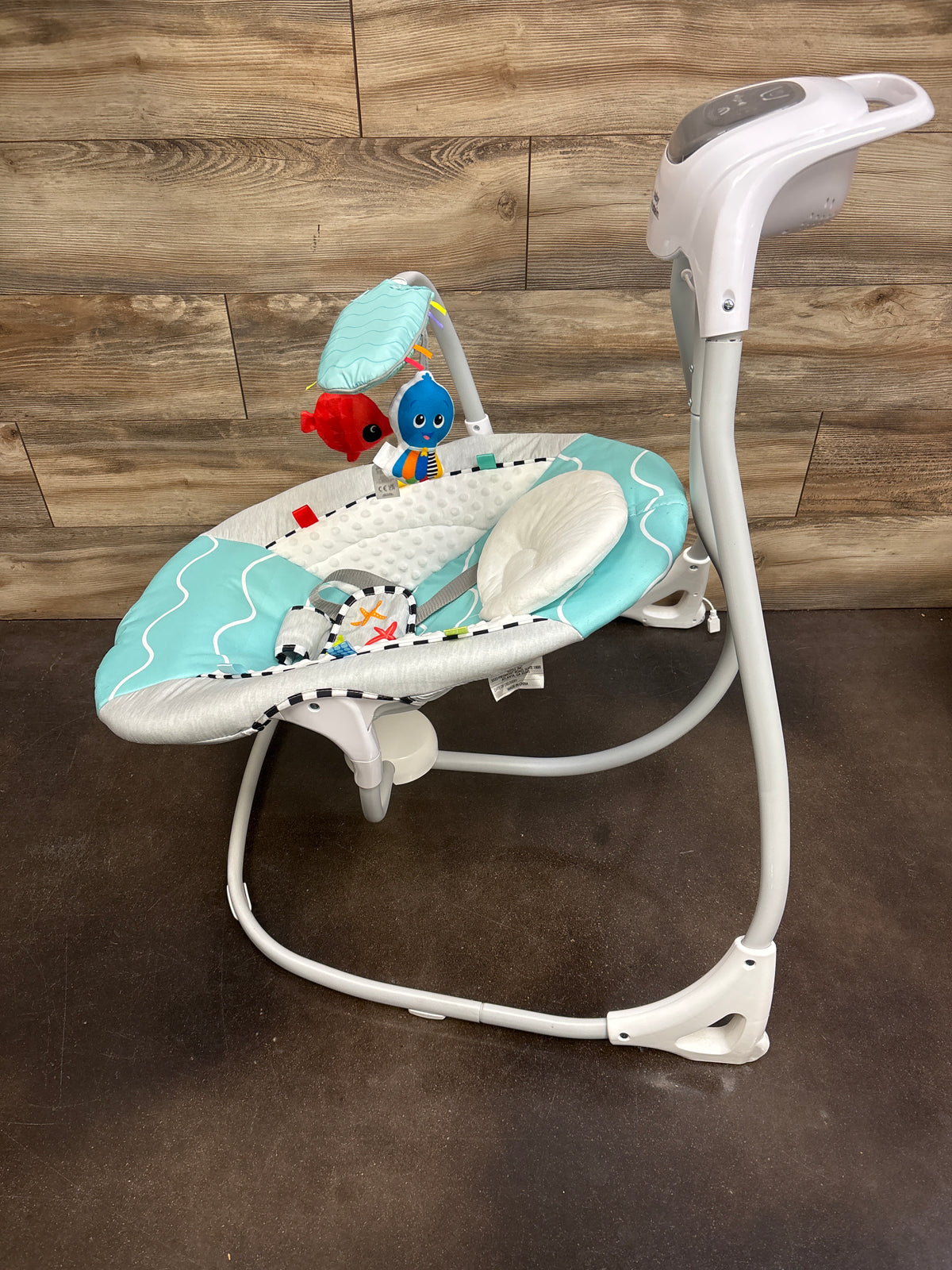 Baby Einstein Ocean Explorers Musical Compact Baby Swing