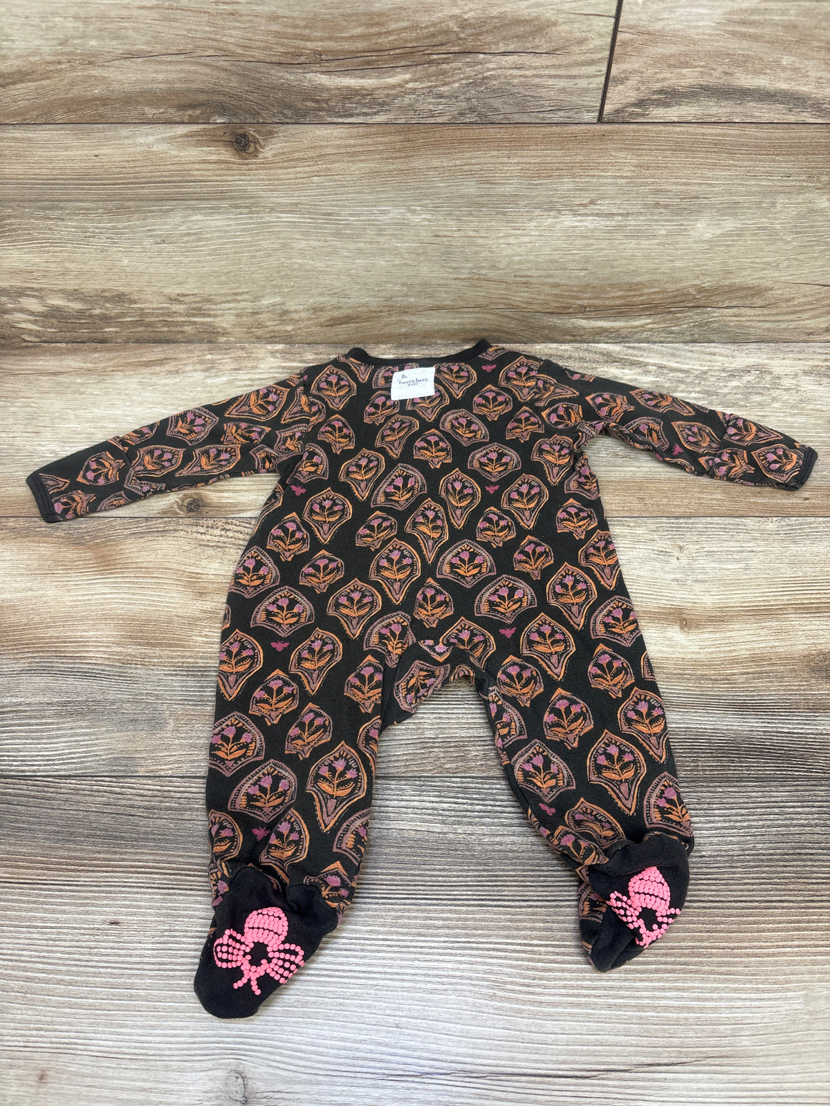 Burt's Bees Baby Sleeper Grey sz 0-3m