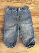 H&M Denim Joggers Blue sz 9m - Me n Mommy To Be