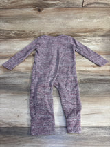 Cloud Island Zip Coverall Purple sz 12m - Me n Mommy To Be