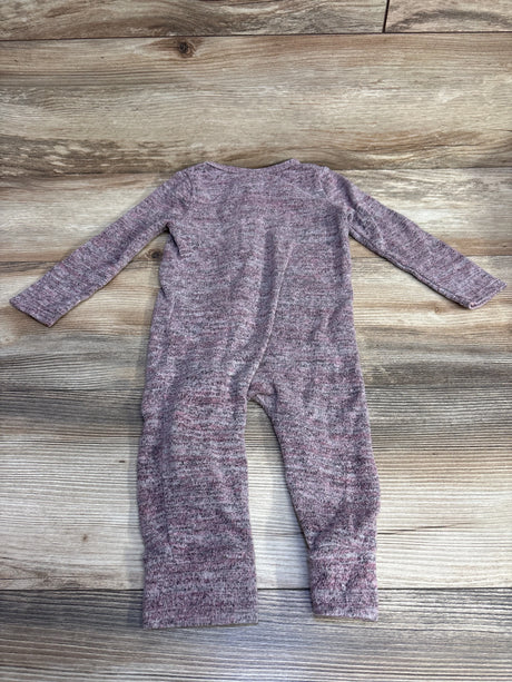 Cloud Island Zip Coverall Purple sz 12m - Me n Mommy To Be
