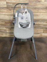 Baby Delight Bloom Soothing Adjustable Infant Seat in Charcoal Tweed