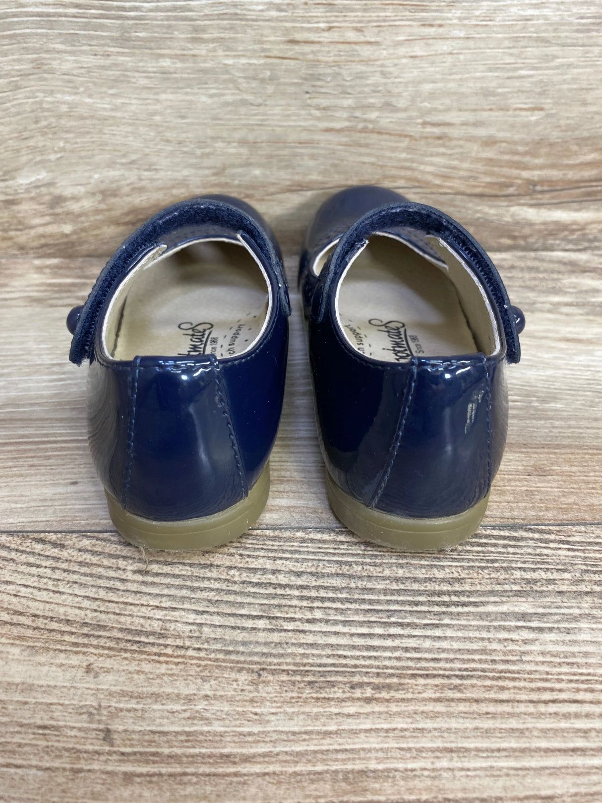 Footmates Emma Patent Dress Shoes Navy sz 12c