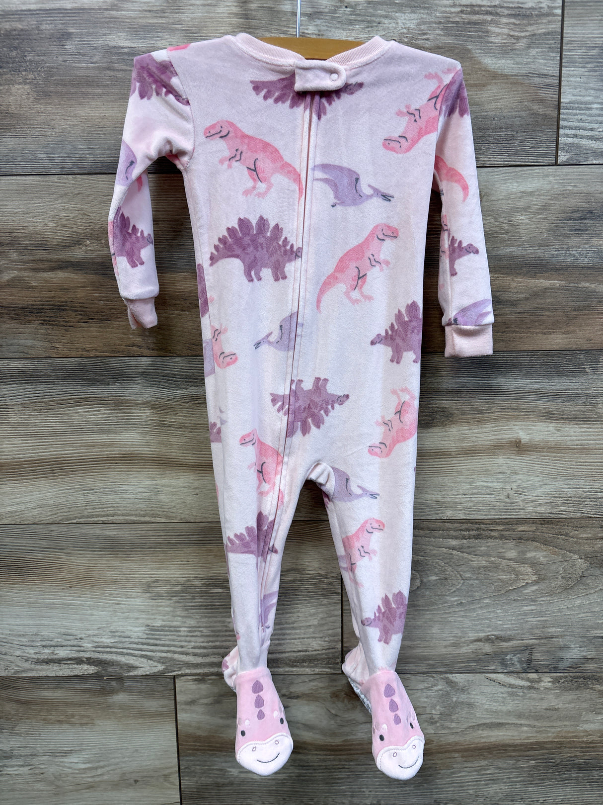 Carter's Dinosaur Blanket Sleeper Pink sz 18m