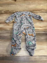 Just One You Dinosaur Blanket Sleeper Grey sz 6m - Me n Mommy To Be