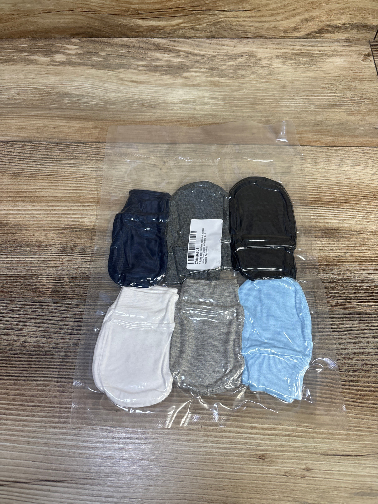 NEW Yiwafu 6pk No Scratch Mittens sz 0-6m