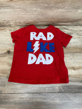 Old Navy Rad Like Dad Shirt Red sz 18-24m