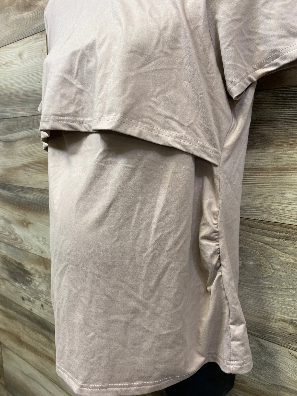 Shein Maternity Nursing Top Tan sz 12/Large