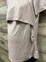 Shein Maternity Nursing Top Tan sz 12/Large