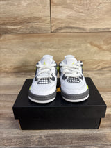 Jordan 4 Retro TD 'Light Lemon Twist' sz 2c
