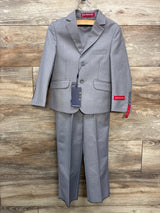 NEW BJK Collection 3pc Slim Fit Suit Set Grey sz 3T - Me n Mommy To Be