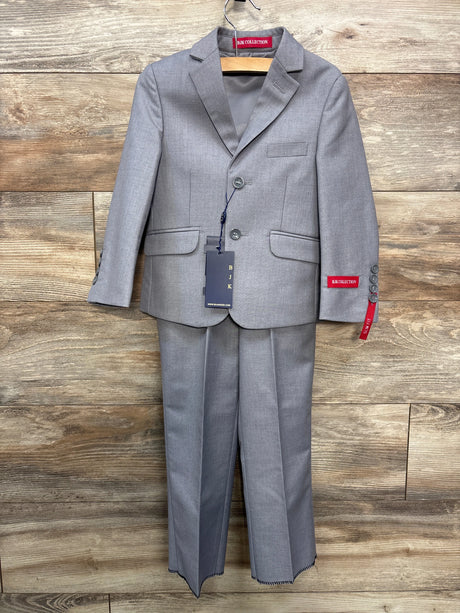 NEW BJK Collection 3pc Slim Fit Suit Set Grey sz 3T - Me n Mommy To Be