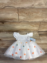 NEW Cat & Jack Ice Cream Tank Tulle Dress White sz 12m