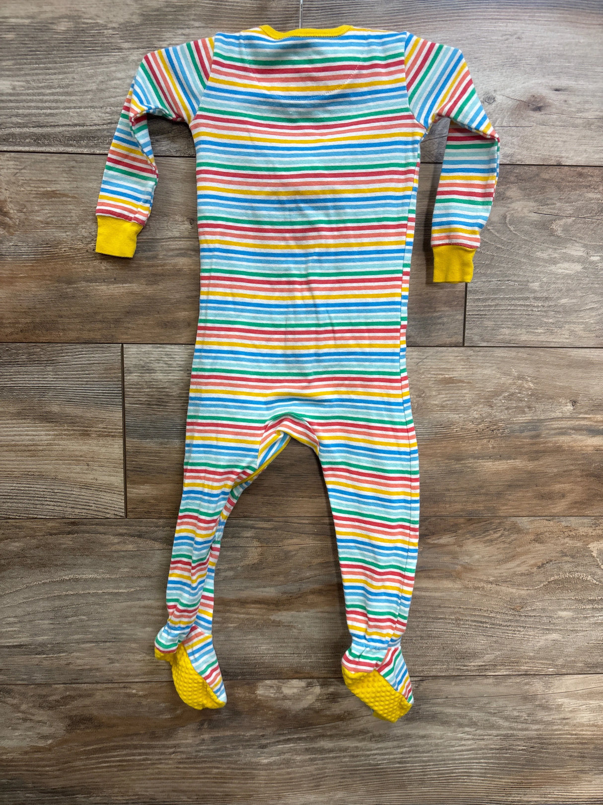 Children's Place Striped Sleeper Yellow sz 18-24m