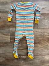 Children's Place Striped Sleeper Yellow sz 18-24m