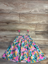 Tommy Bahama Sleeveless Smocked Dress Pink sz 5T