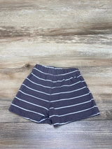 Carter's Grey Striped Cotton Shorts sz 3m