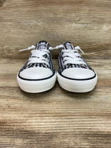 Weestep Gingham Low Top Sneakers Black/White sz 1Y