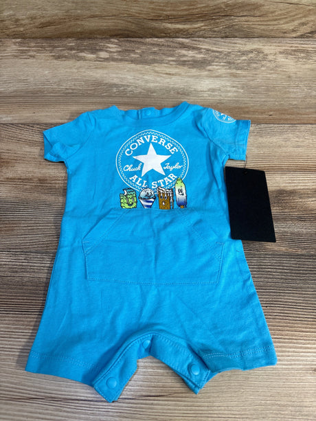 NEW Converse All Star Ice Cream Romper Blue sz Newborn - Me n Mommy To Be
