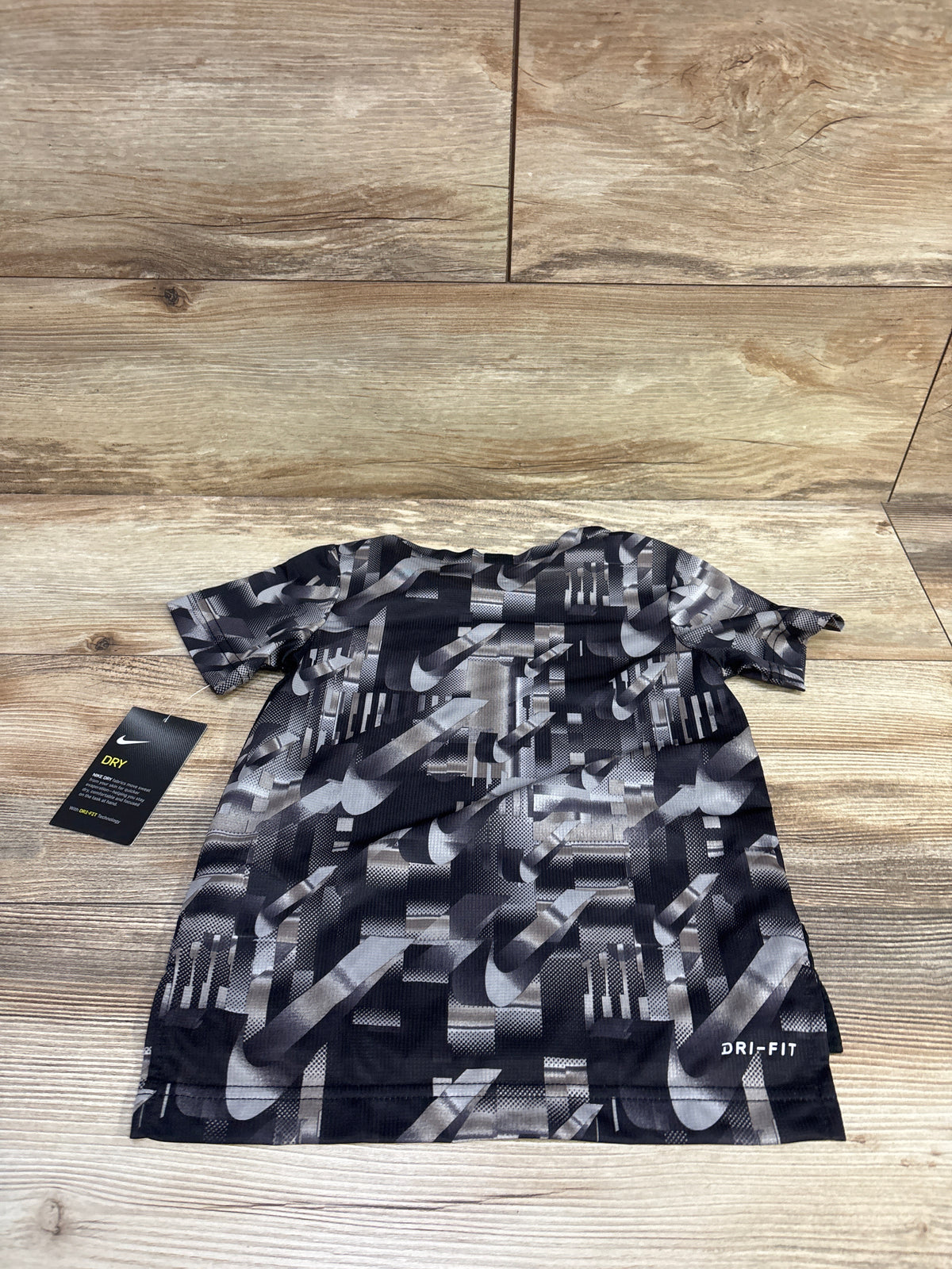 NEW Nike Mesh Dri-Fit Shirt Black sz 4T