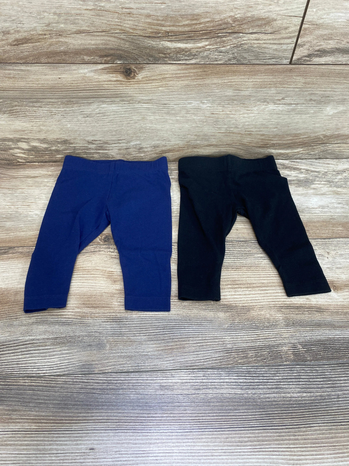 Cat & Jack 2pk Leggings Black/Navy sz 0-3m