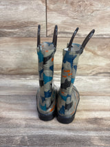 Member's Mark Shark Rain Boots Grey sz 7-8c