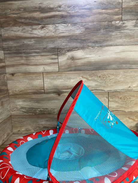 SwimWays 36" Inflatable Red & Blue Whale Pool Float 9-24m - Me n Mommy To Be