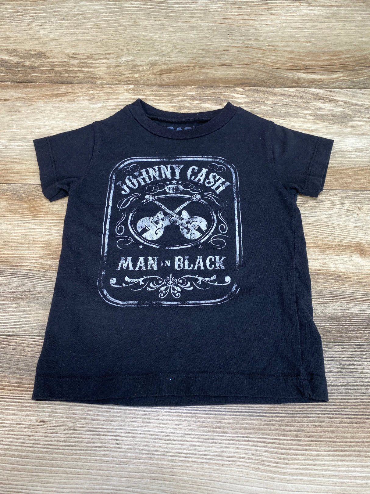 Cash Man In Black Shirt Black sz 2T