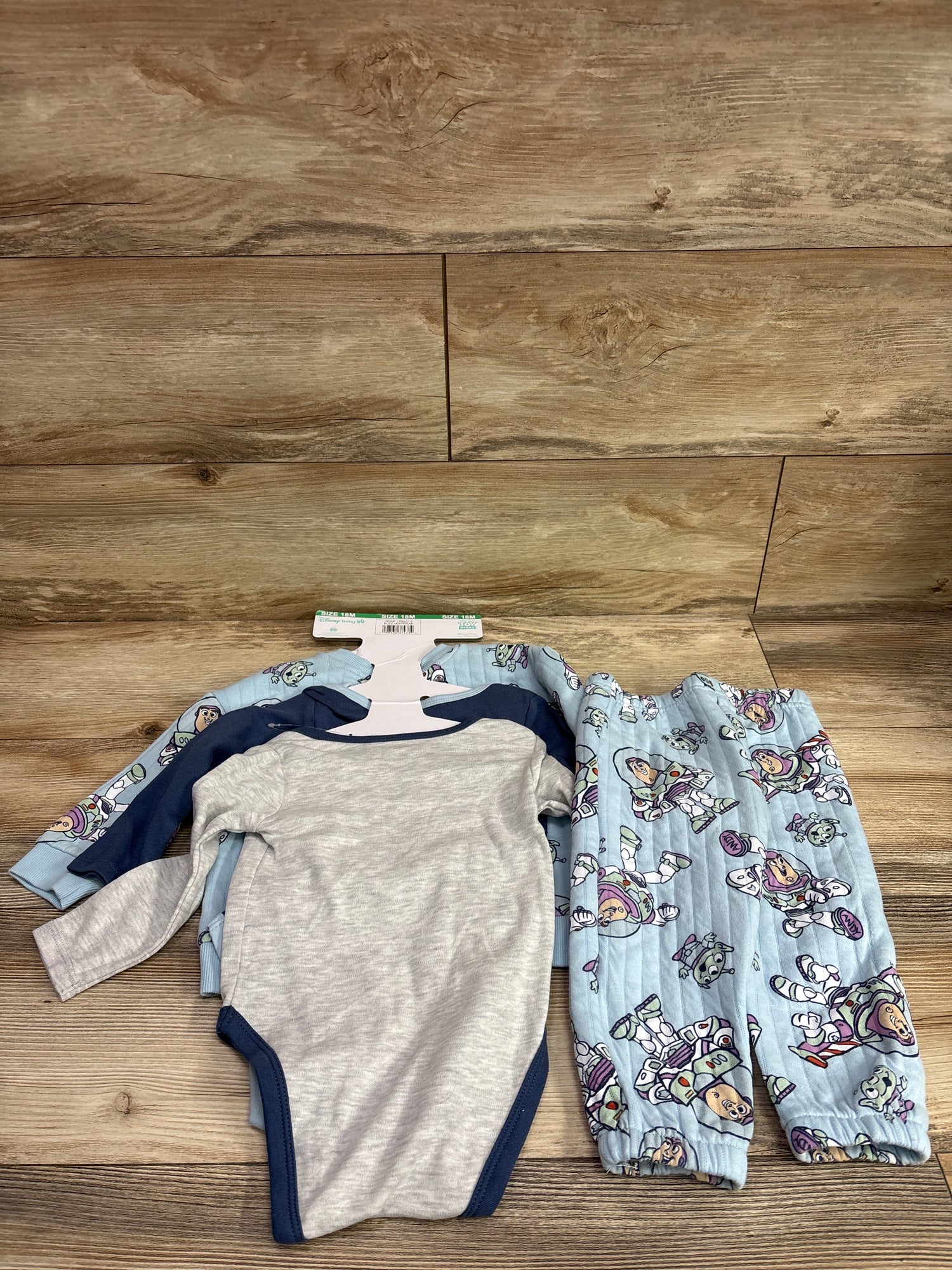 NEW Disney Pixar Toy Story 4pc Sweatshirt Set Blue sz 18m