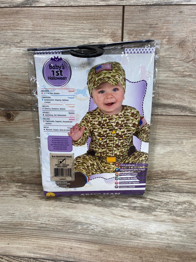 Rubie's NEW Babies 1st Halloween Costume Army Man sz 0-6m - Me 'n Mommy To Be
