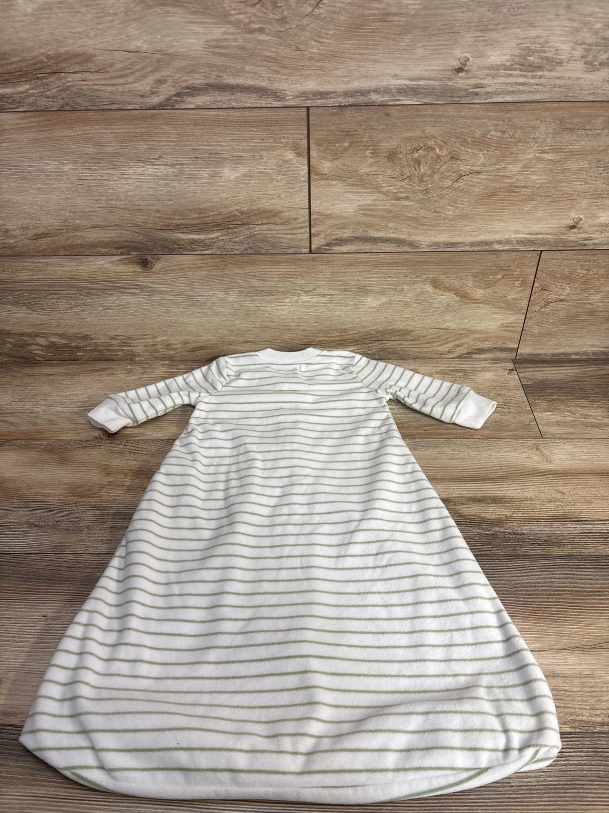 Carter's Giraffe Stiped Fleece Sleep Bag White sz 6-9m