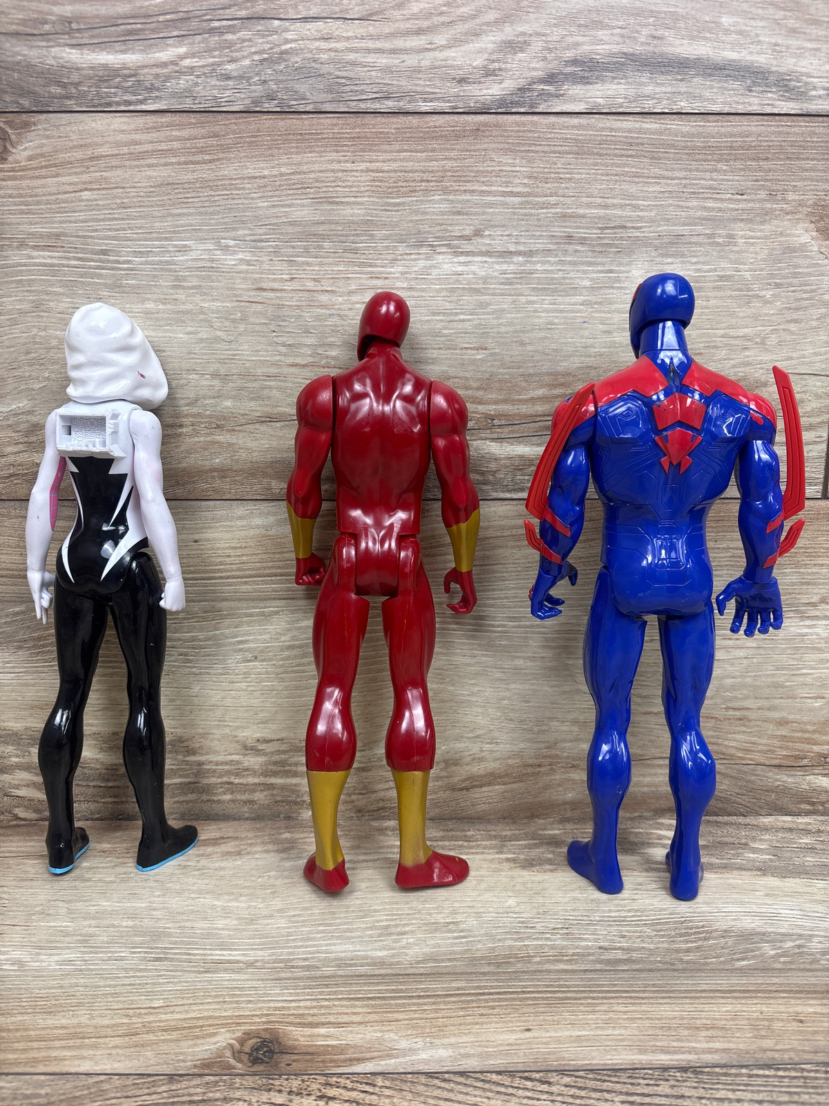 Marvel 3pk Spider-Man, Ghost-Spider, & Ultimate Spider-Man 12'' Action Figures