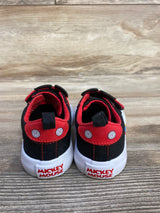Mickey Mouse Power-Strap Sneakers Black/Red sz 5c