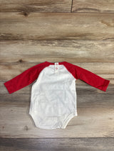 NEW Disney x Jumping Beans Mickey Mouse Oh What Fun Bodysuit Red sz 3m